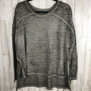 We The Free Olive Green Burnout Tunic XS